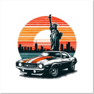 Chevy camaro Posters and Art